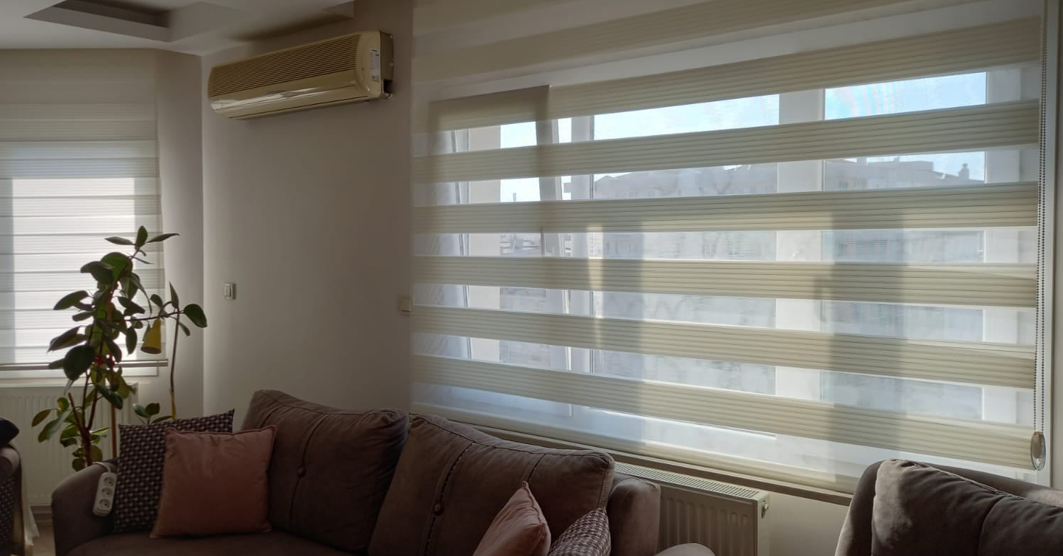 Brt Yeni Dizayn Salon Zebra Perde